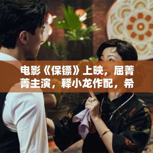 电影《保镖》上映，屈菁菁主演，释小龙作配，希望贡献精彩动作戏