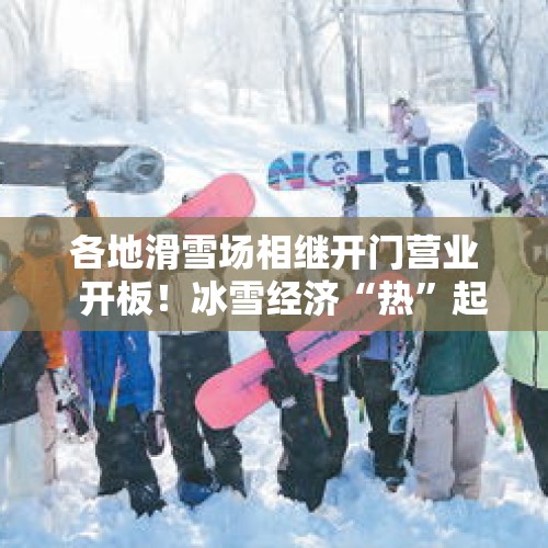 各地滑雪场相继开门营业  开板！冰雪经济“热”起来（建设体育强国·激发冰雪经济活力） - 今日头条