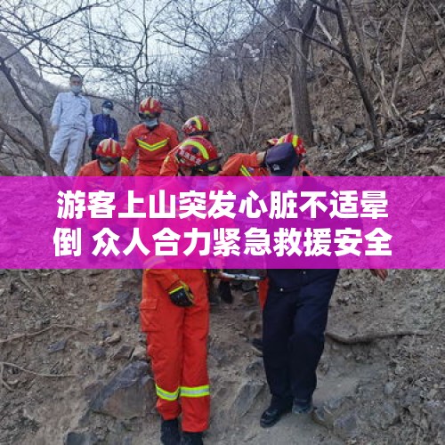 游客上山突发心脏不适晕倒 众人合力紧急救援安全下山 - 今日头条