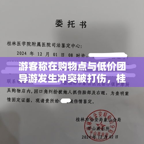 游客称在购物点与低价团导游发生冲突被打伤，桂林相关部门已介入 - 今日头条