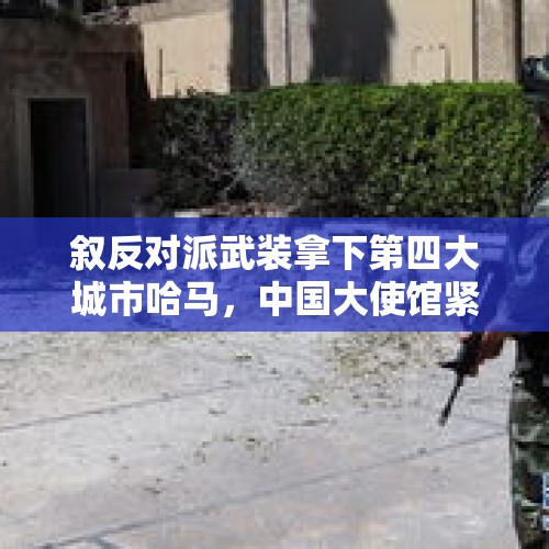 叙反对派武装拿下第四大城市哈马，中国大使馆紧急提醒中国公民尽快离境 - 今日头条